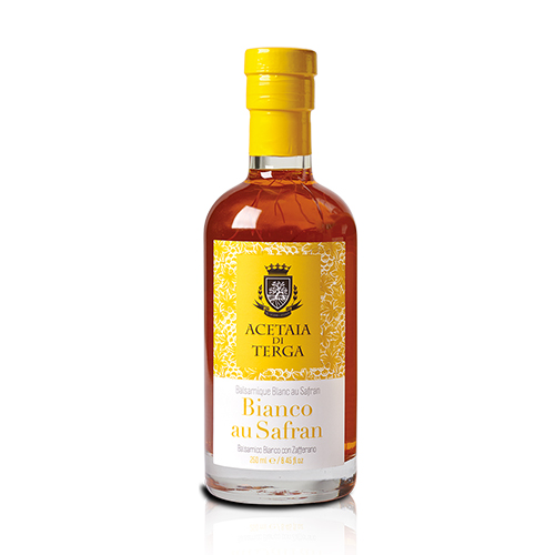 condiment balsamique blanc au safran 