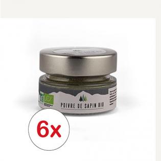 Poivre de sapin 16 g - Colis de 6 pots