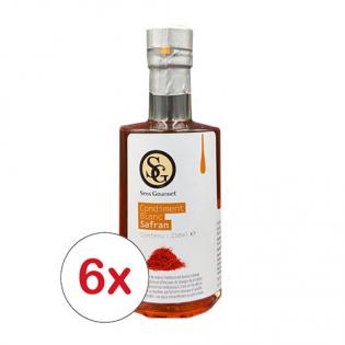 Condiment blanc au Safran - Colis de 6 bouteilles