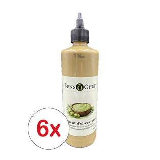 Crémeux d'olives vertes 500 ml - Colis de 6 bouteilles