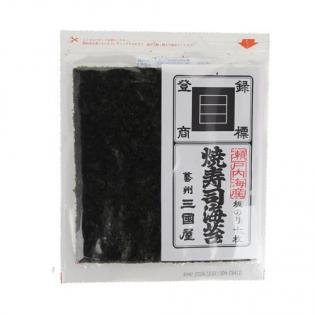 Feuilles de Nori grillées 10 feuilles 21 x 19 cm
