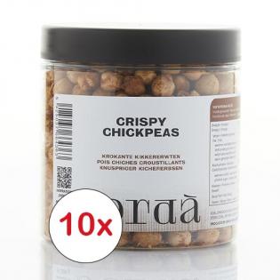 Pois Chiche Crispy 200g - Colis de 10 pots