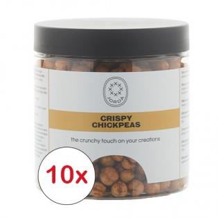 Pois Chiche Crispy 200g - Colis de 10 pots