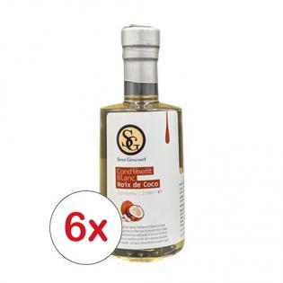 Condiment blanc Coco 250 ml - Colis de 6 bouteilles