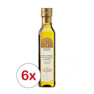Huile de Cacahuète toastée 250 ml - Colis de 6 bouteilles